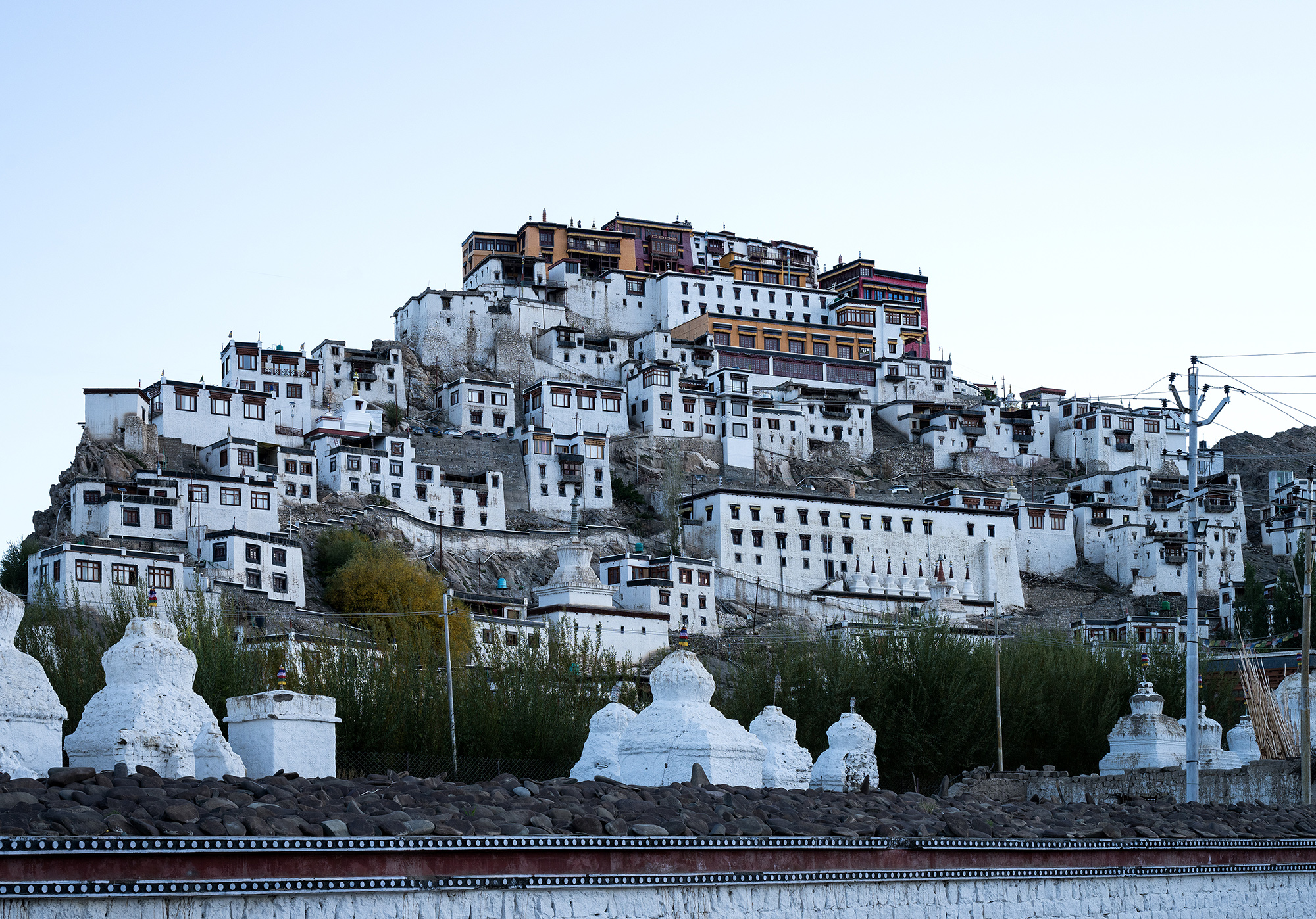 Le monastère Thiksey, Ladakh