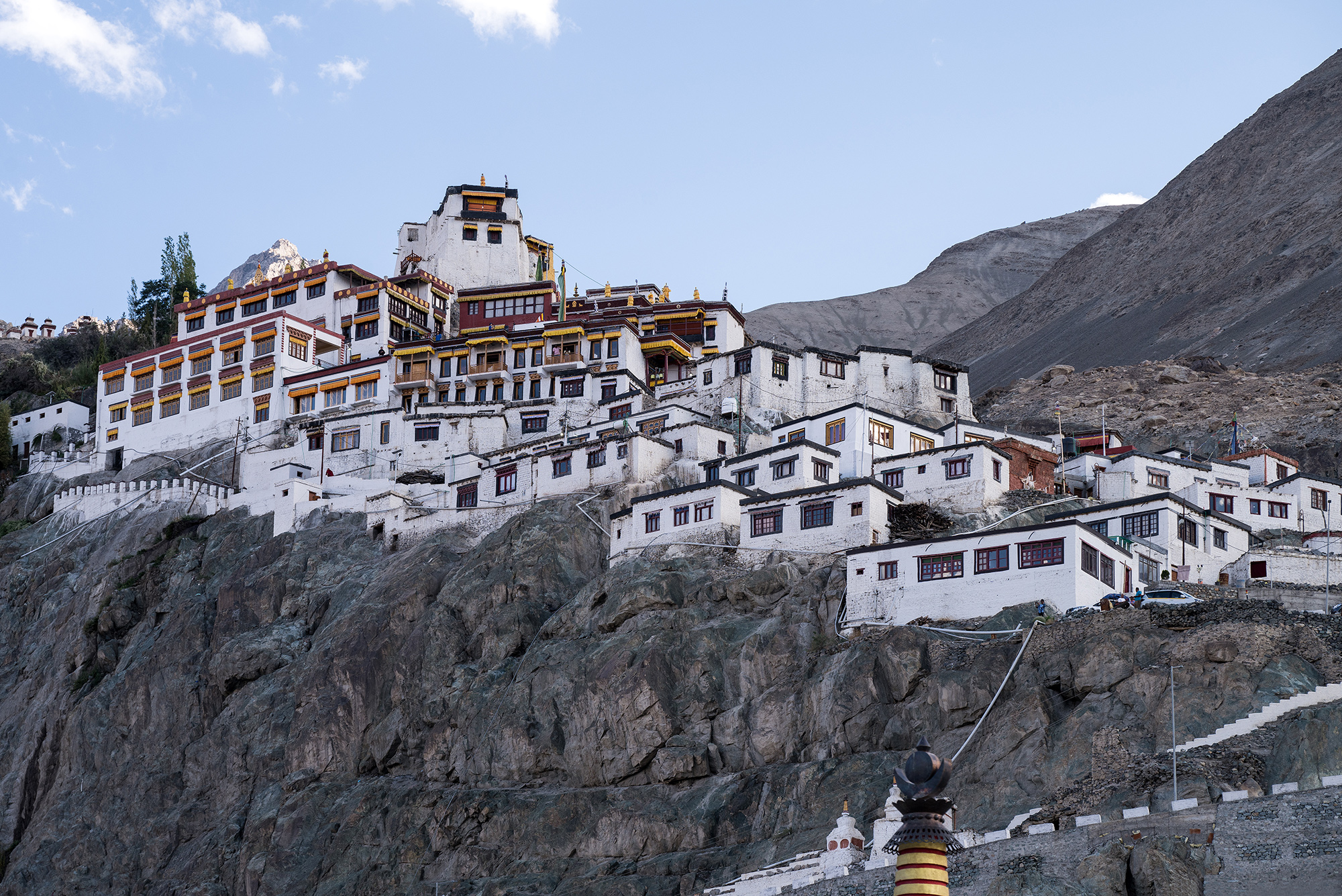 Le monastère de Diskit au Ladakh
