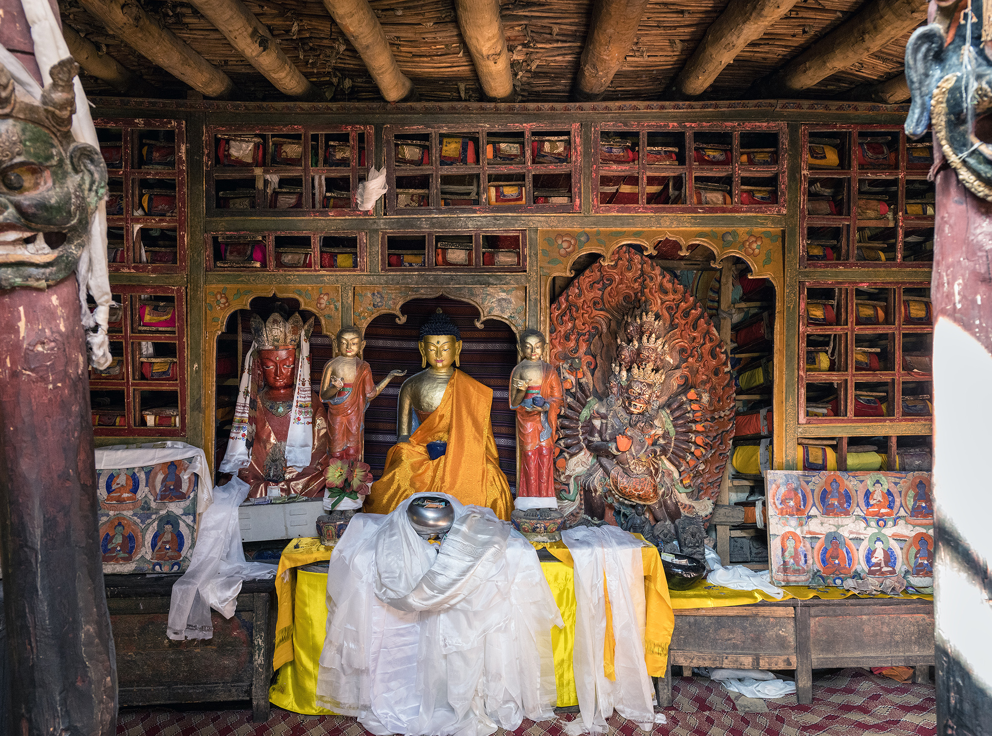 Au monastère Takthok, Ladakh