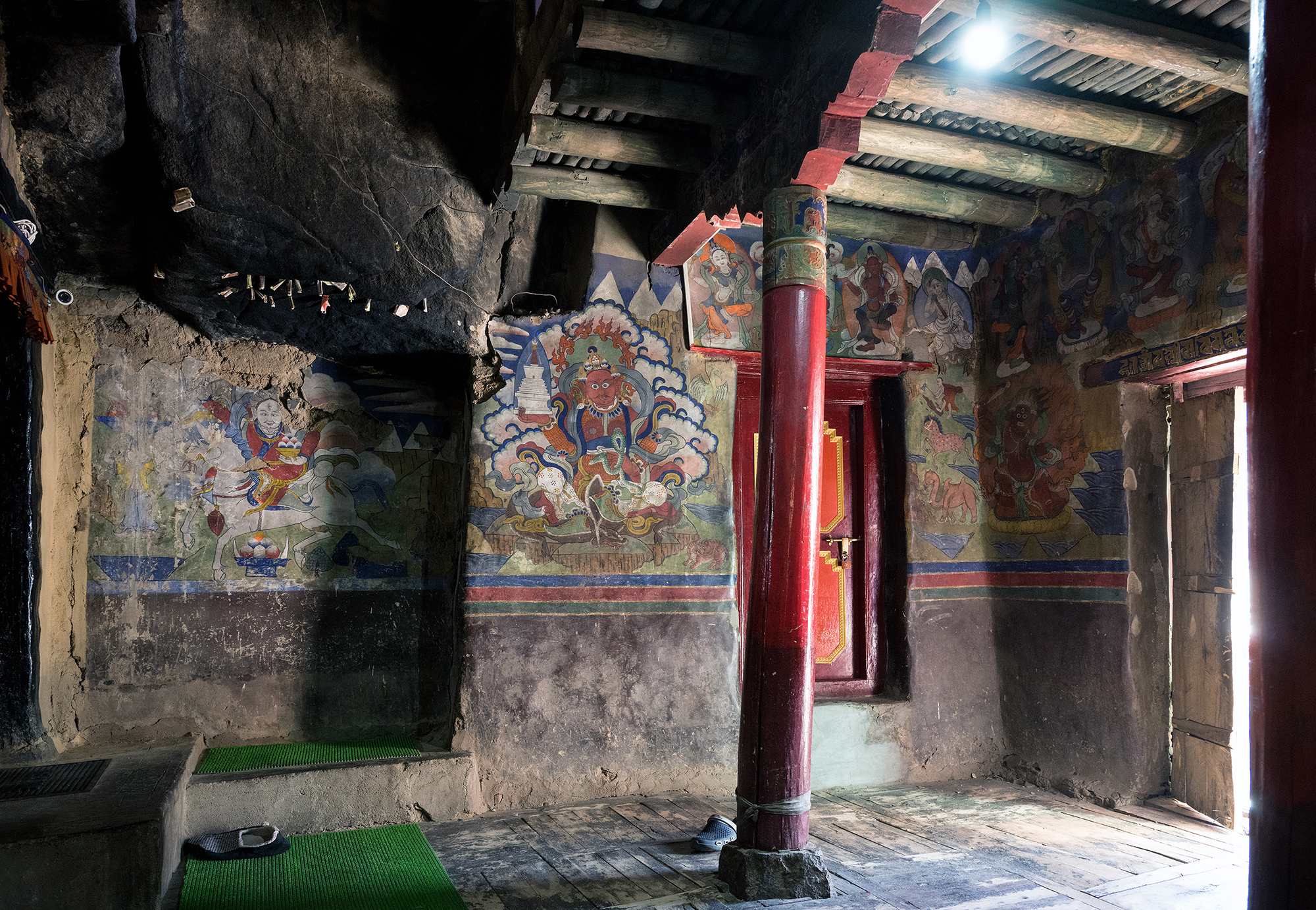 Au monastère Takthok, Ladakh