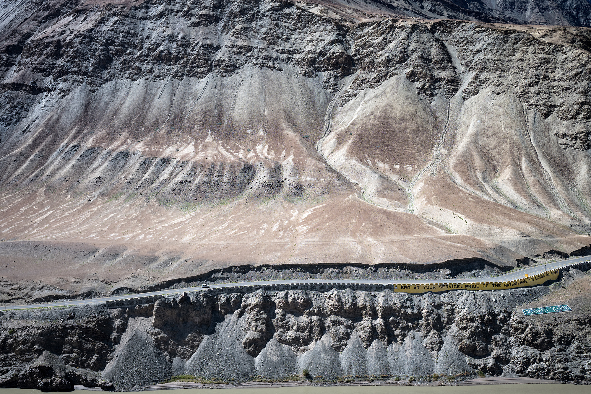 La route pour la vallée du Zanskar