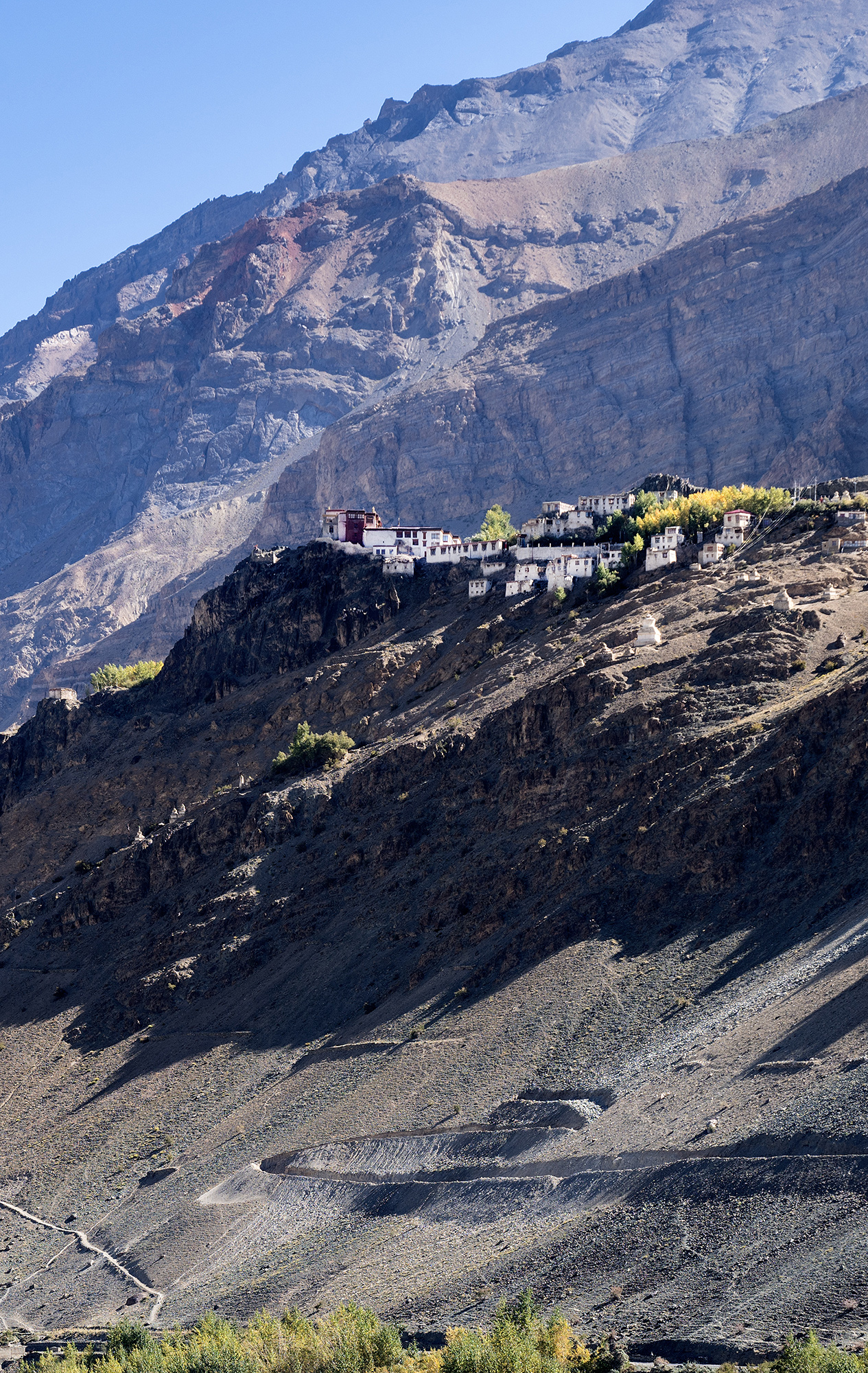 Le monastère Stongdey, vallée du Zanskar