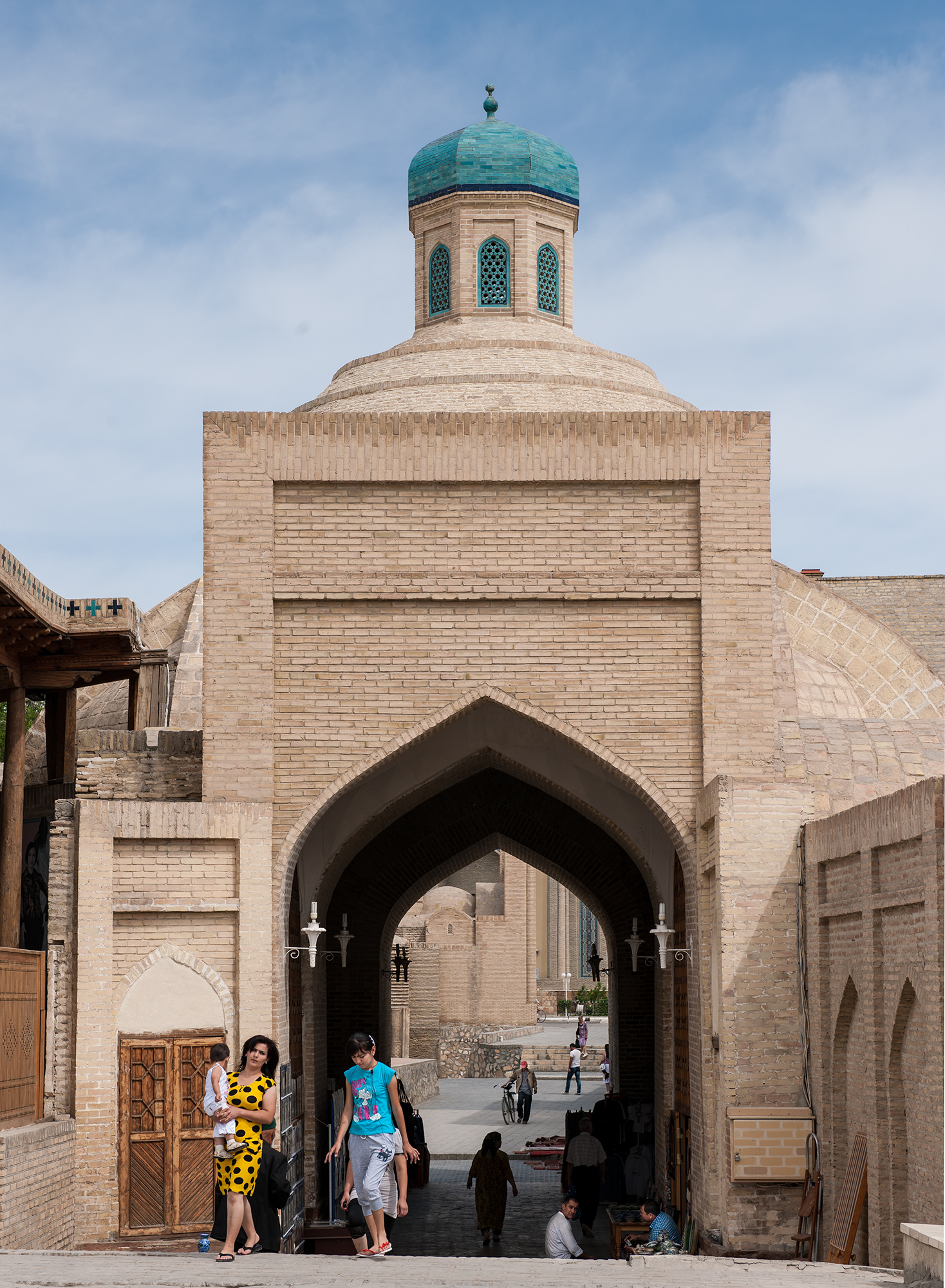 Le dôme Toqi Sarrofon, Boukhara.