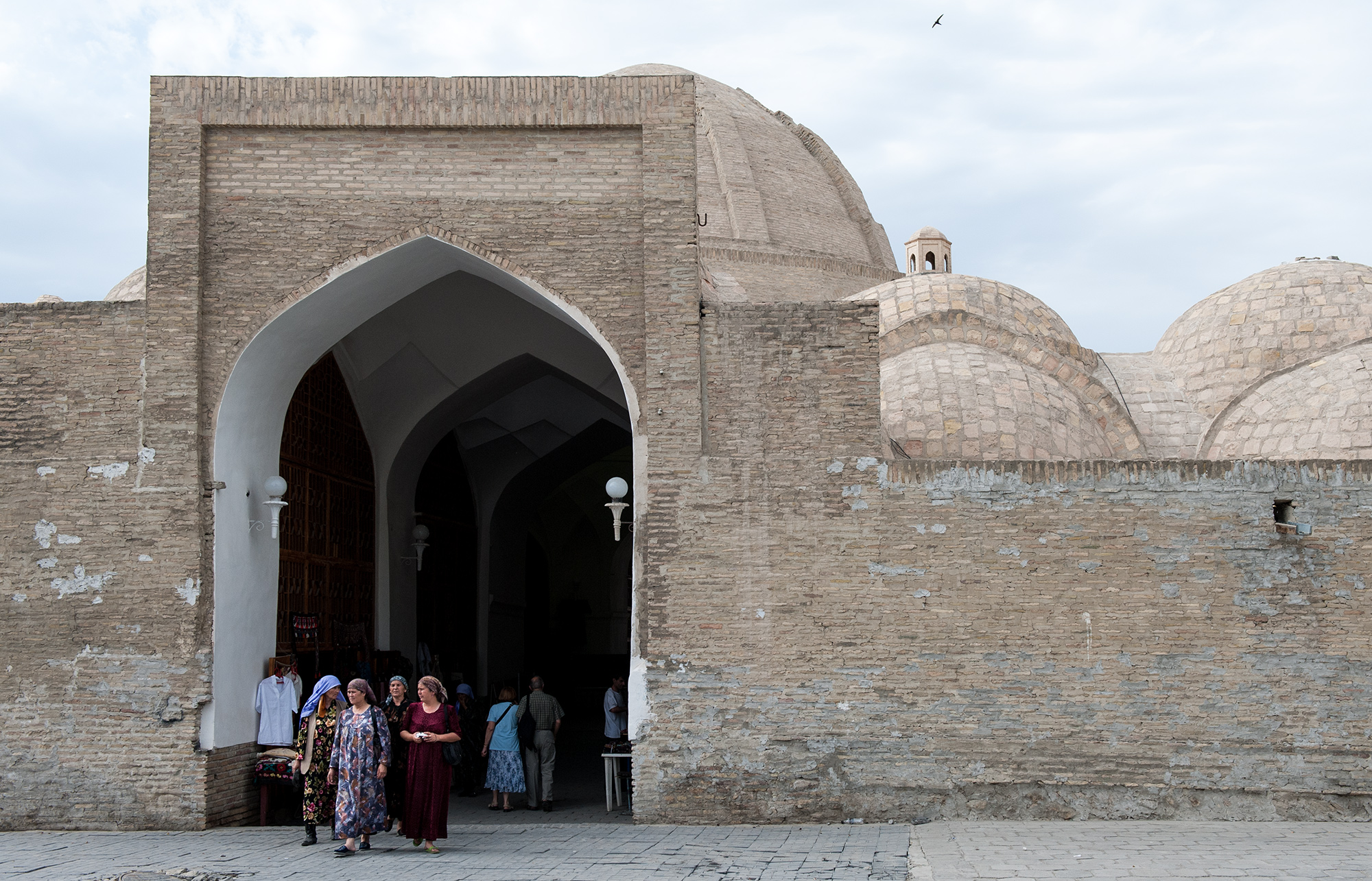 Le marché Toqi Zargaron, Boukhara.