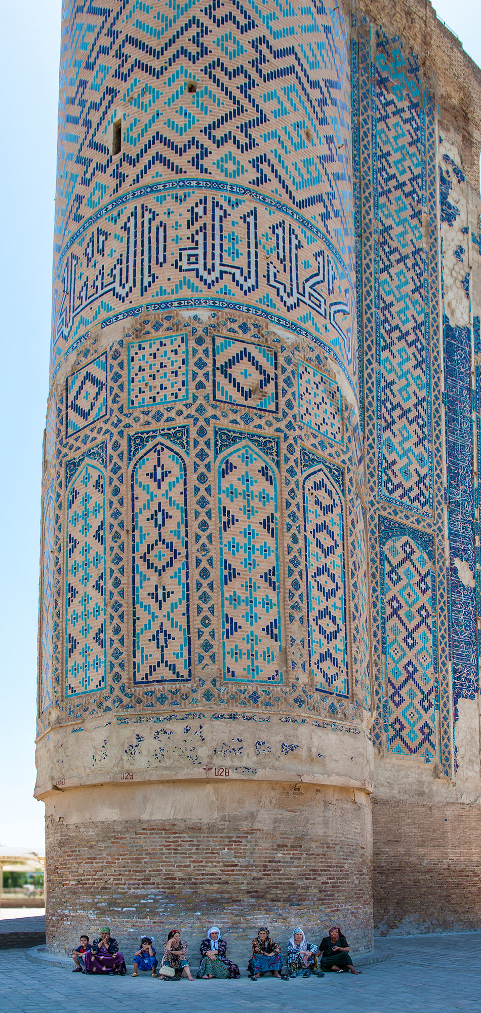 Les ruines du palais de Ak Saray, Shahrisabz