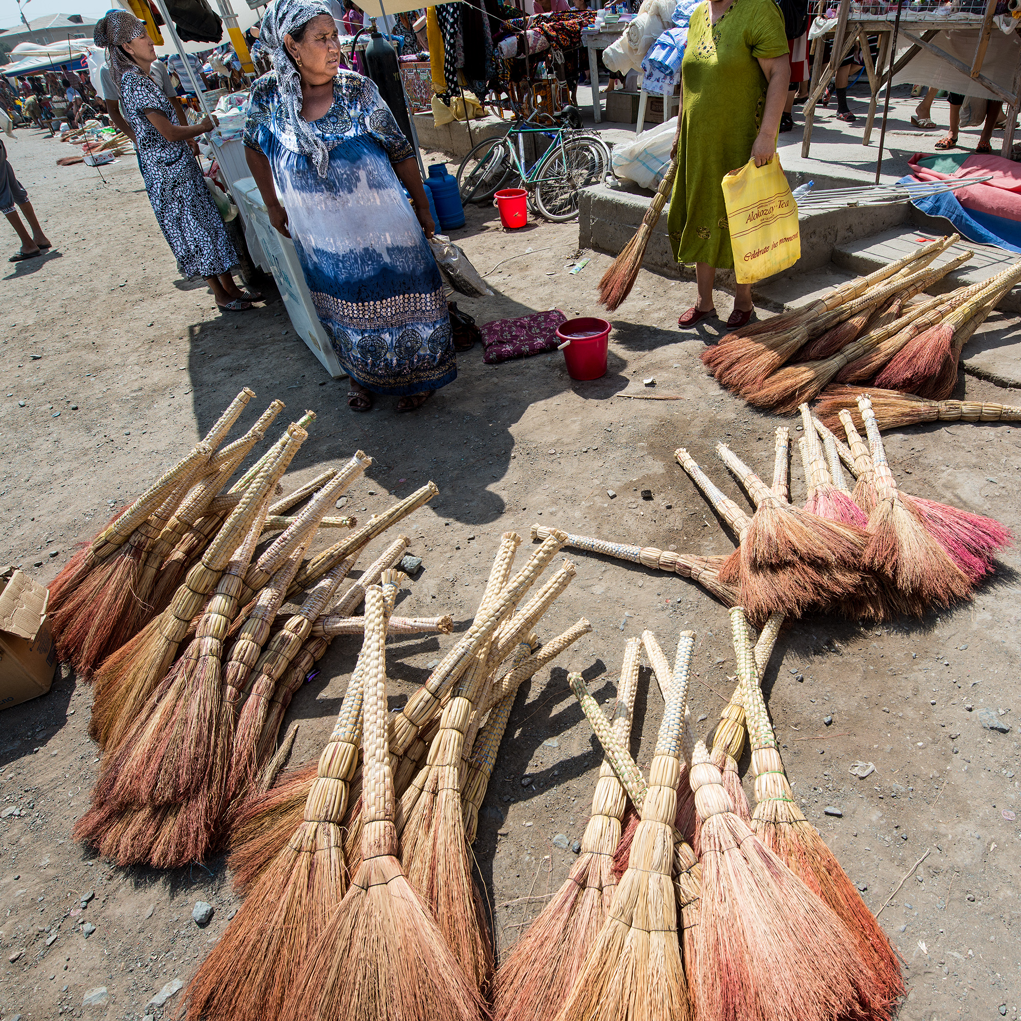 Au grand marché de la porte de l'Est, Itchan Kala, Khiva