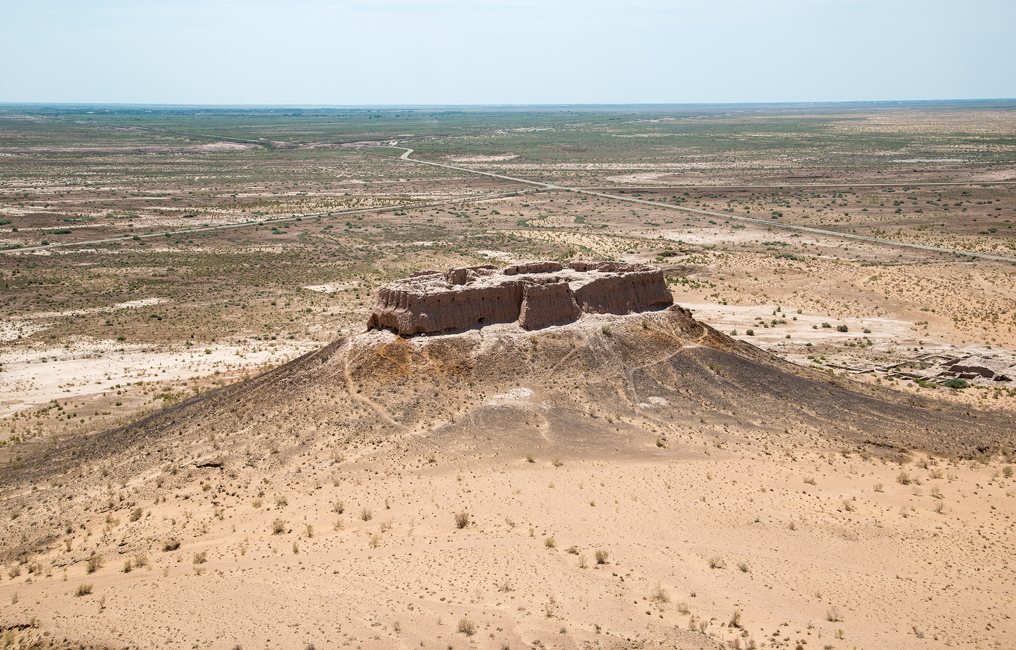 La forteresse Ayaz kala 2, république du Karakalpakstan.