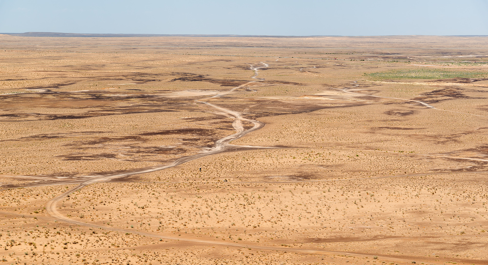 Le grand désert de Kyzylkoum.
