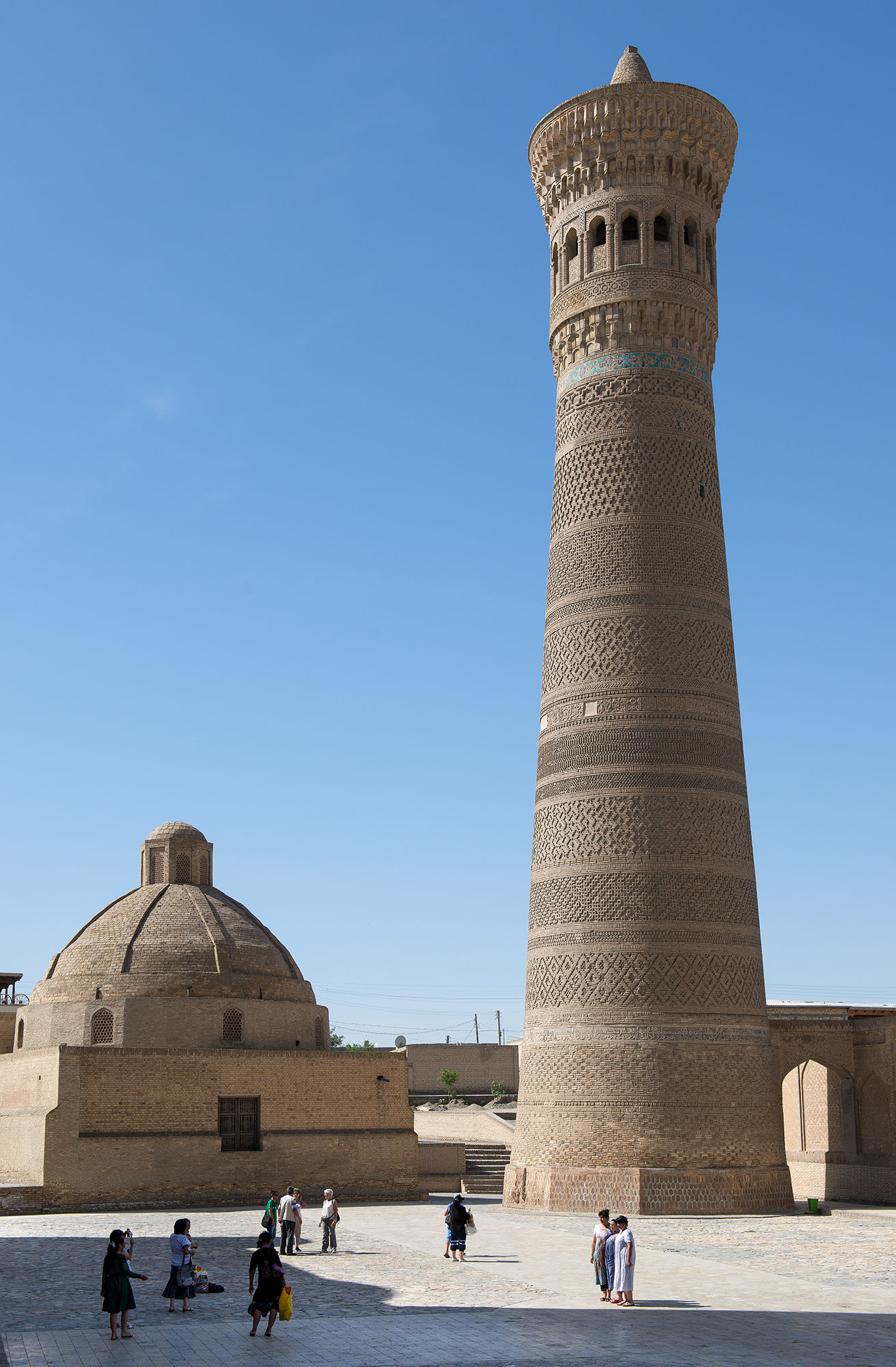 La place Po i Kalon, Boukhara.