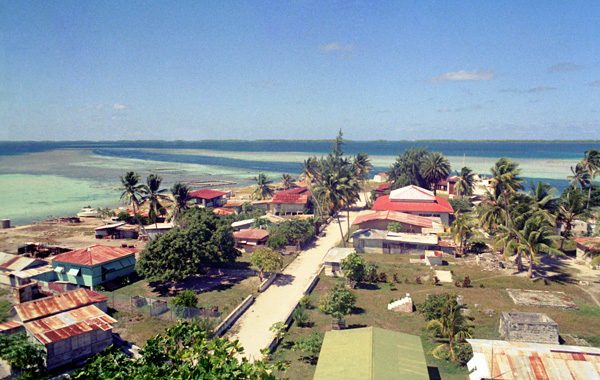 Village de Teavoroa, Takaroa, archipel des Tuamotu