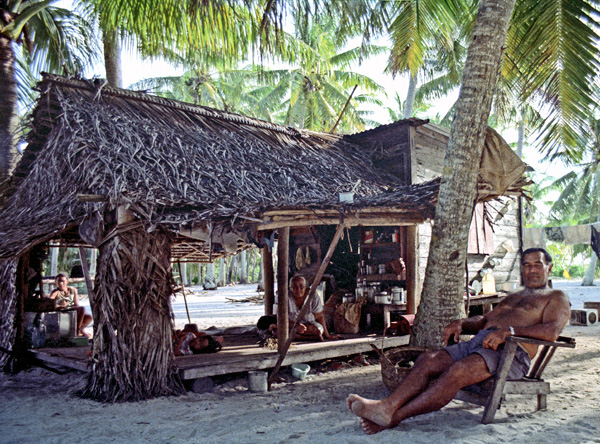 Maison d'habitation, atoll de Palmerston