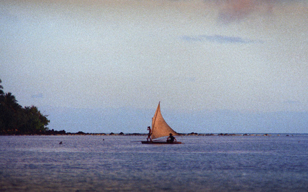 Retour de pche, Aitutaki, les Cook