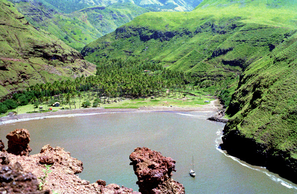 Baie de Hakatea, Nuku Hiva, les Marquises