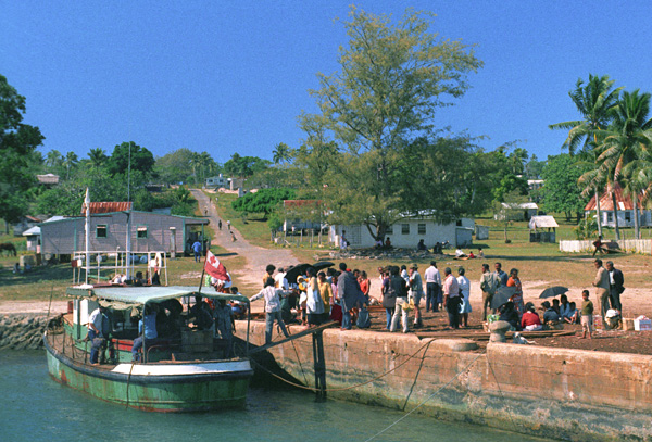 Port de Ohonua, Eua, archipel des Tonga