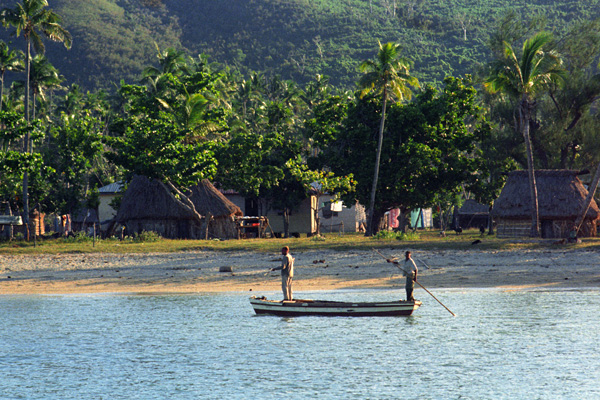 Retour de pche, le Matuku, les Fidji