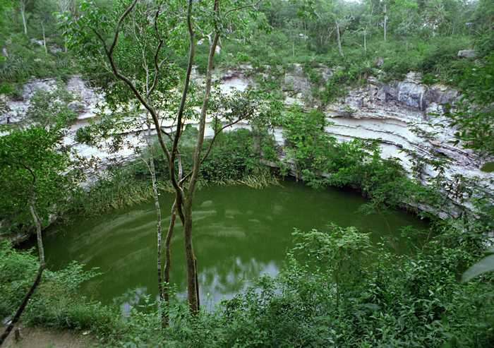 Le Cnote sacr, Chichn Itz, Yucatn, Mexique