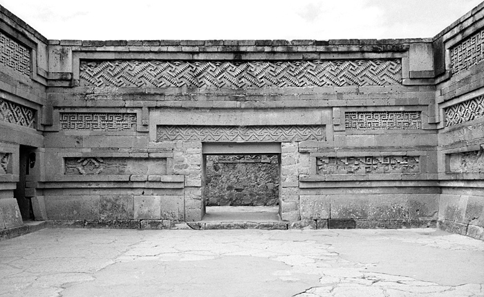 Architecture Zapotque, Mitla, Oaxaca, Mexique