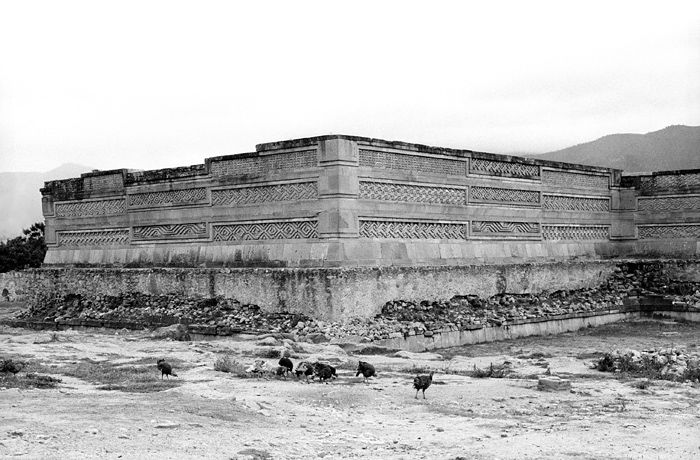 Architecture Zapotque, Mitla, Oaxaca, Mexique