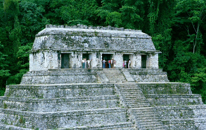 La pyramide des Inscriptions, Palenque, Chiapas, Mexique