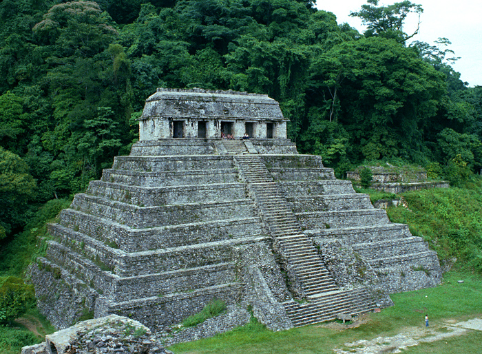 La pyramide des Inscriptions, Palenque, Chiapas, Mexique