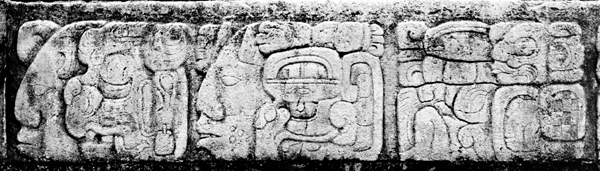 Marche d'escalier, Palenque, Mexique