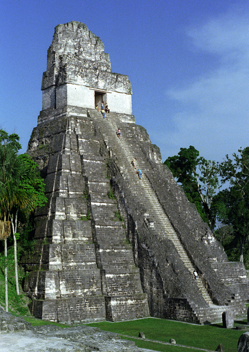 Le temple I, Tikal, jungle du Petén, Guatemala