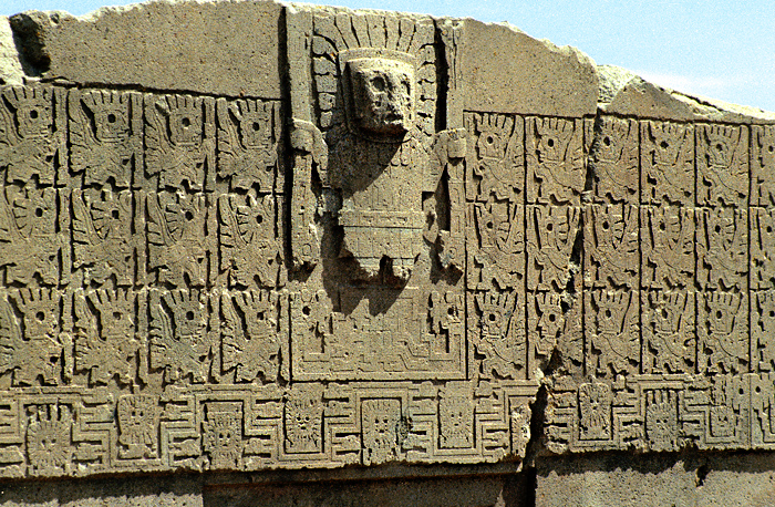 La porte du Soleil, Tiwanaku, Bolivie