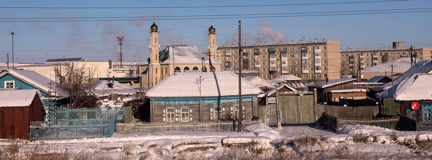Vue depuis le transsibérien de Kazan à Irkoutsk, Russie