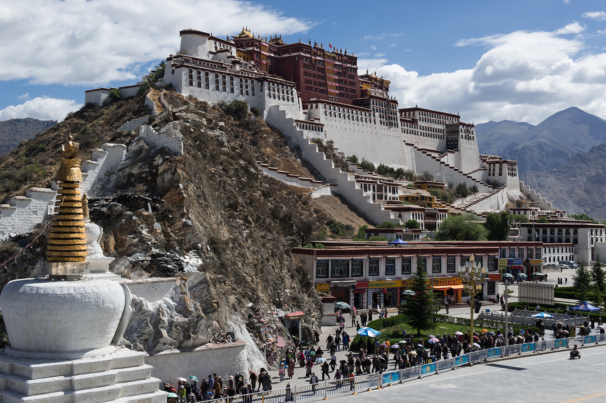 Le palais du Potala, Lhassa, Tibet